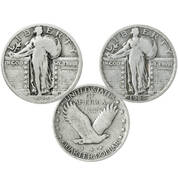 standing liberty us silver quarter collection SQK a Main