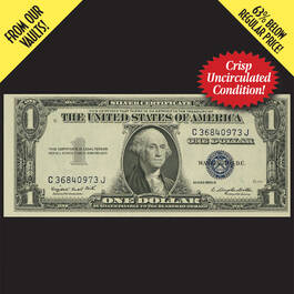 1935 1 Silver Certificate UC2 1