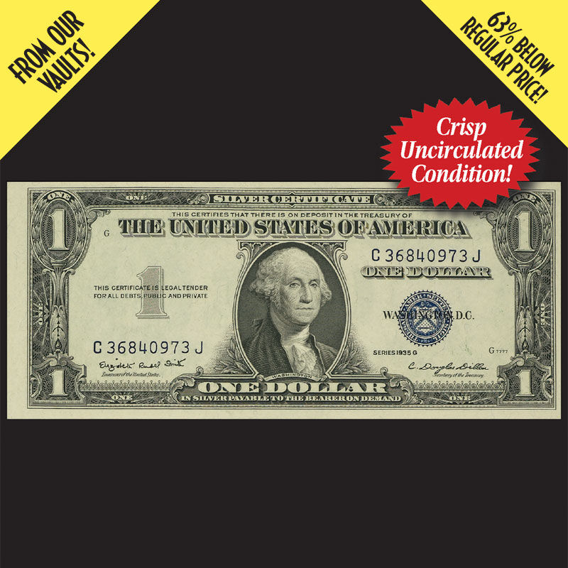 1935 $1 Silver Certificate