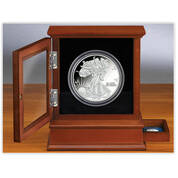 walking liberty five ounce silver CS5 b Chest