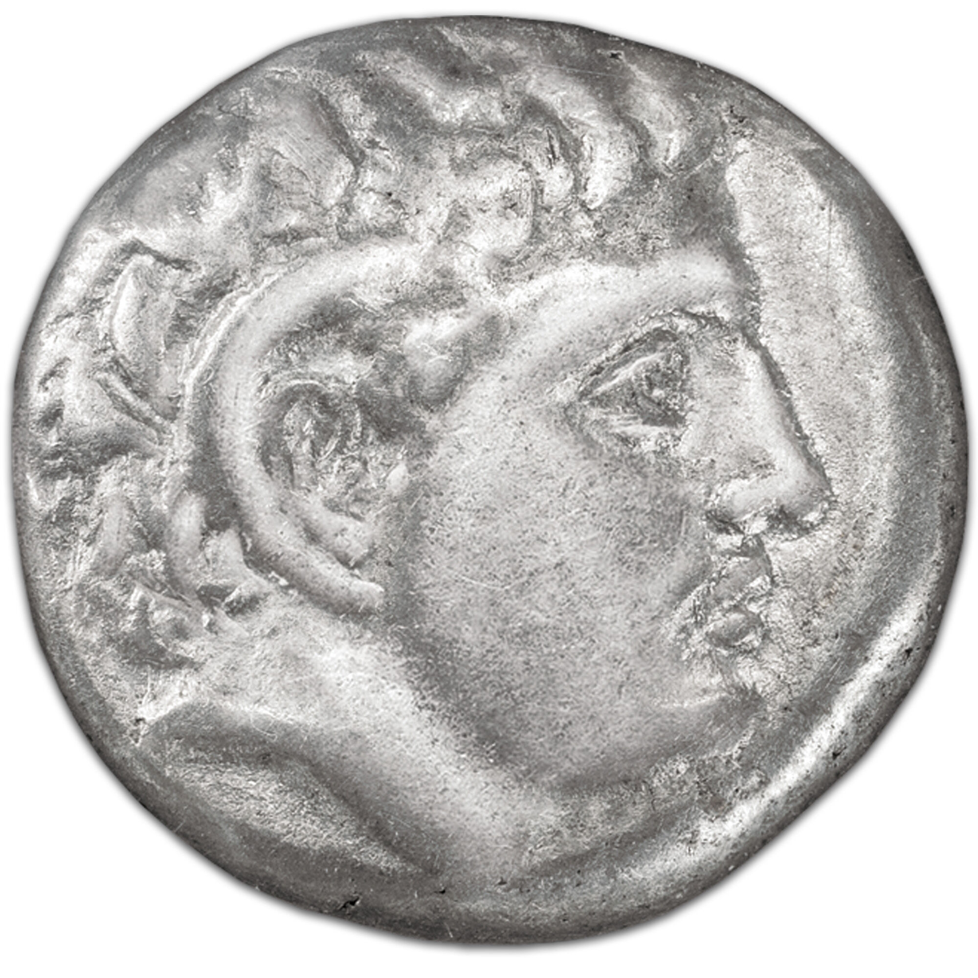 ancient greek silver cyrene coin ACY b Coin