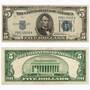 1934 5 Silver Certificate SC1 1