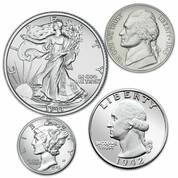choice uncirculated ww2 us silver coin collection WU2 a Main