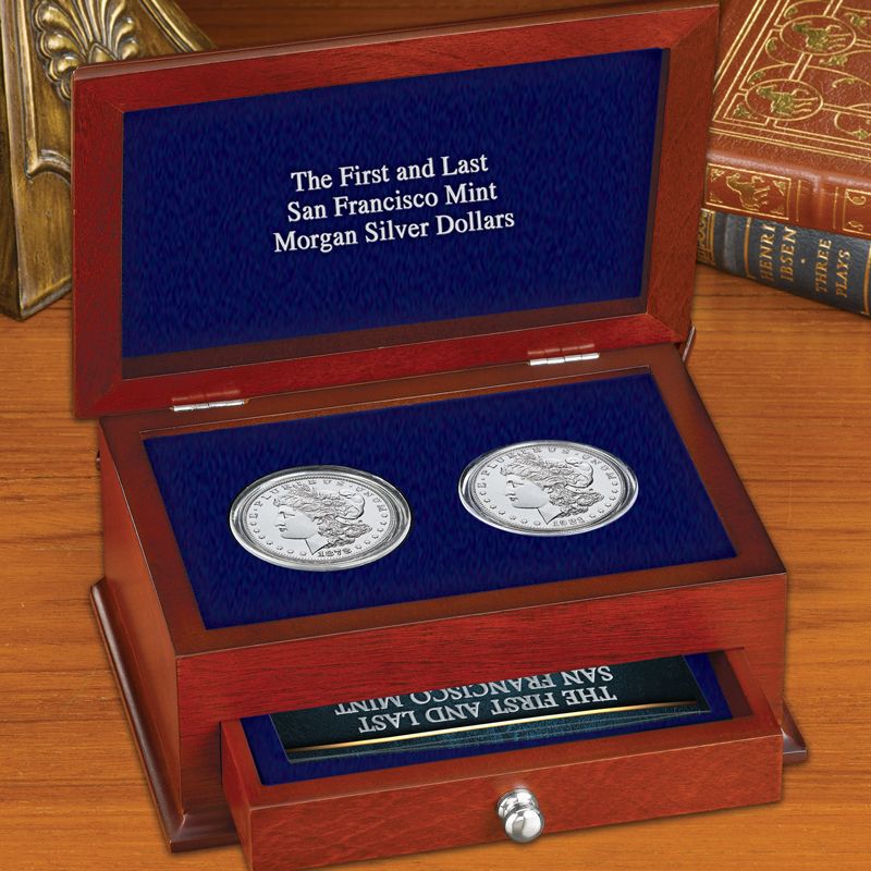 The First and Last San Francisco Morgan Silver Dollars MSF 2