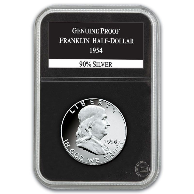 The Proof Franklin Silver Half Dollar Collection FRP 4