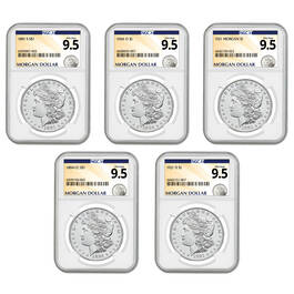 complete mint collection of ngcx gem uncirculated MMX b Slabs