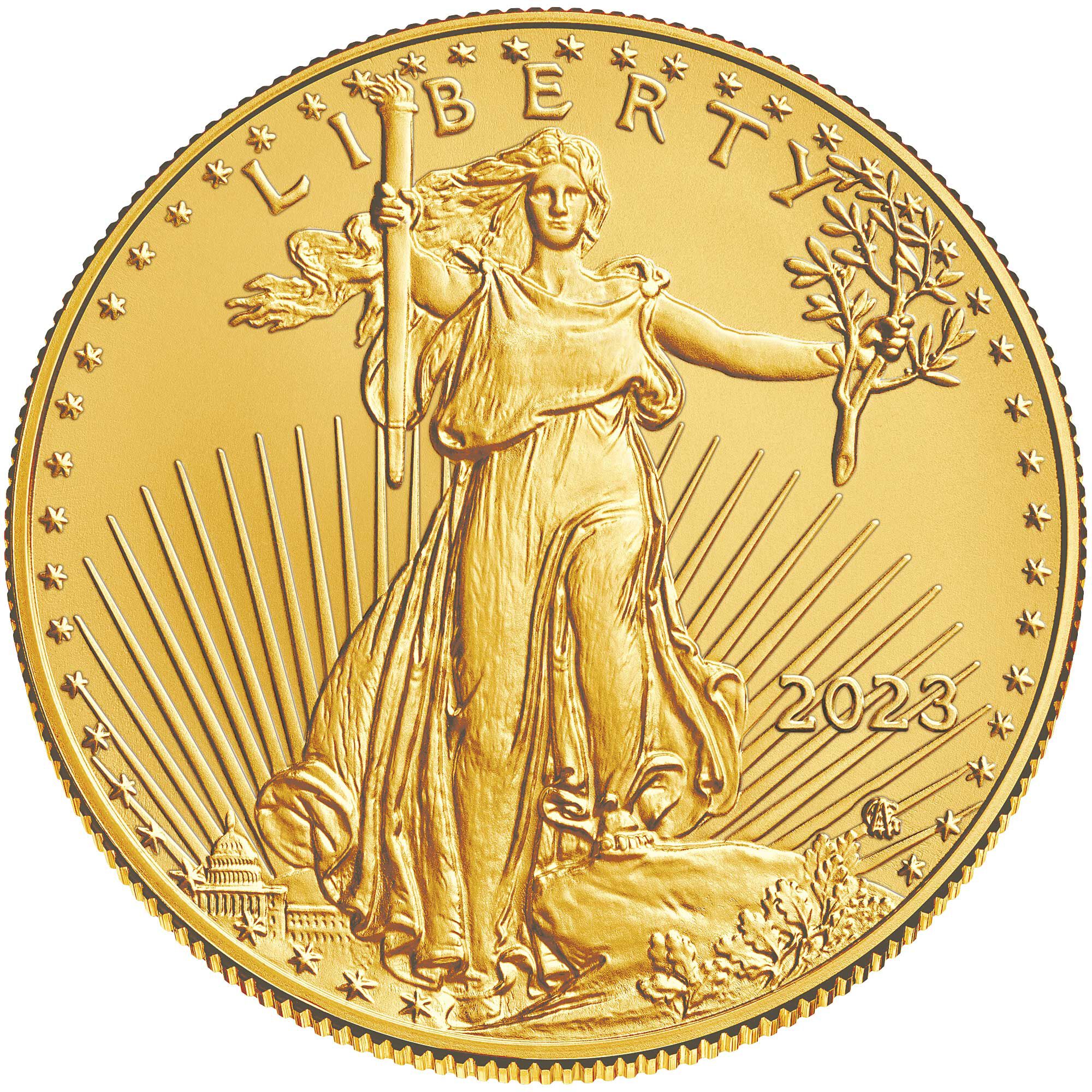 2023 early issue uncirculated american eagle gold coin GE3 c Coin