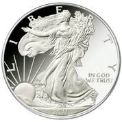 The American Eagle Silver Dollar 25th Anniversary Set S25 1