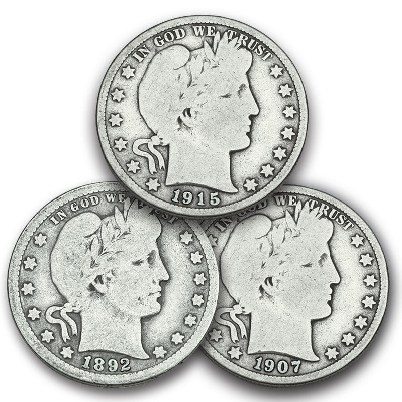 The Complete Barber Silver Half Dollar Collection BHA 1