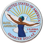 colorized celebrating america coin collection CQC b Coin