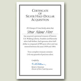 Historic US Silver Half Dollars SHT 4