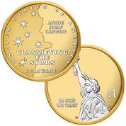 Platinum  Gold Highlighted Statehood Innovation Dollar Coins IPG 2