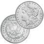 Three Decade Set of Carson City Mint Morgan Silver Dollars MCD 1