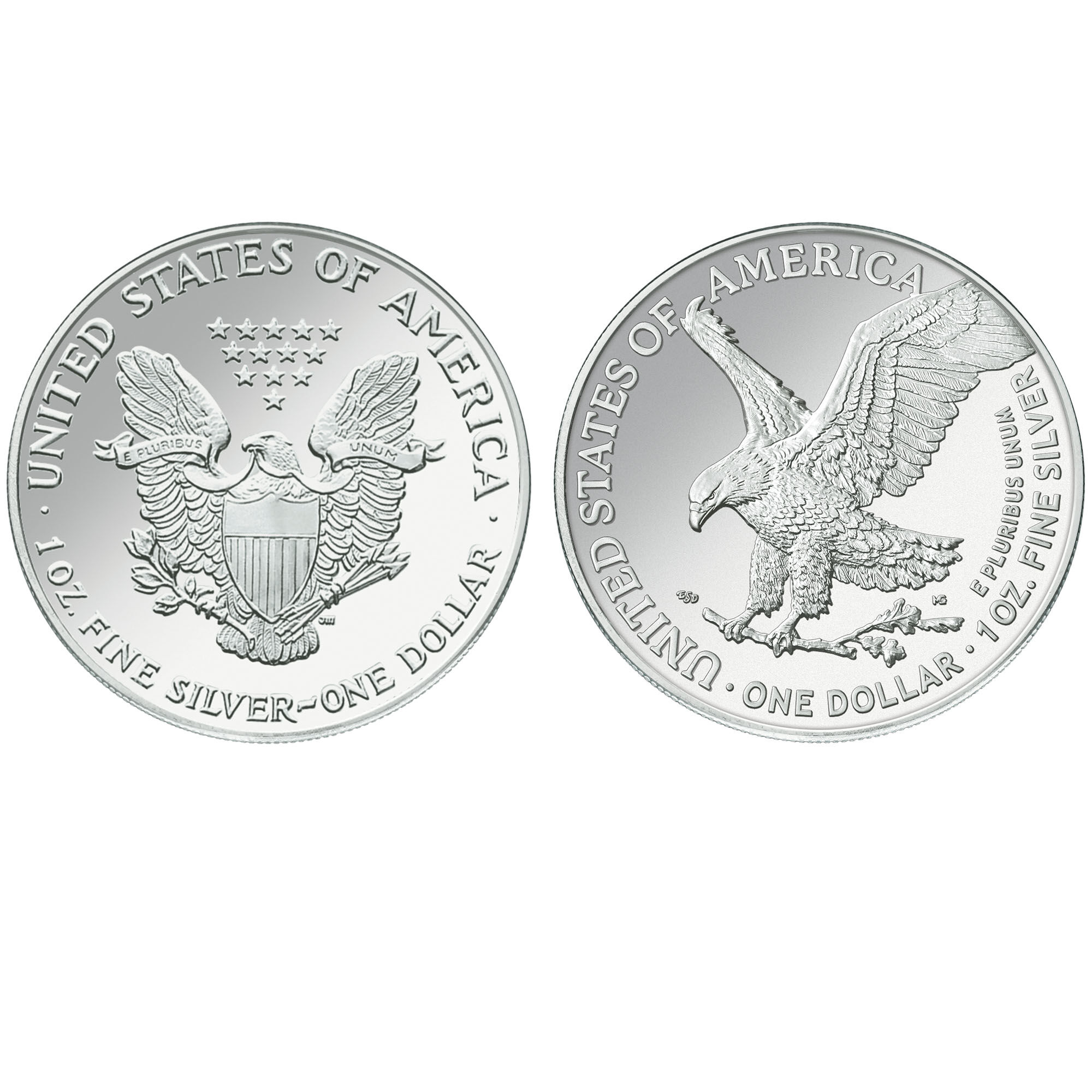 american eagle silver dollar change design EBP b Coins