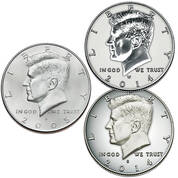 john f kennedy half dollar type set KTS a Main