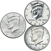 john f kennedy half dollar type set KTS a Main