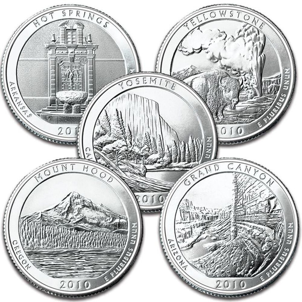 The U.S. National Parks State Quarters Centennial Edition