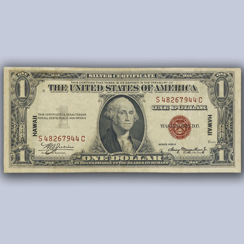 The U S Silver Certificate Collection