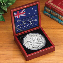 2023 one kilo silver koala coin AKL c Chest