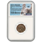 ancient greek poseidon coin APO a Main