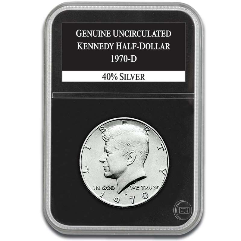 1970-D KENNEDY HALF DOLLAR 40% SILVER UNCIRCULATED 
