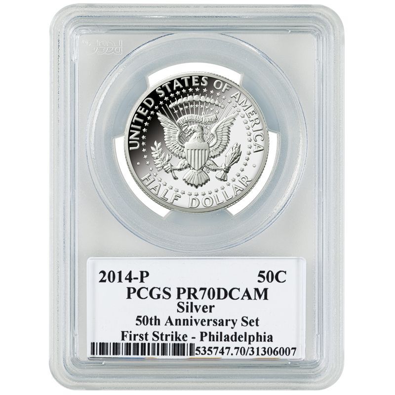 The Complete Kennedy Silver Half Dollar 2014 Collection KFS 6