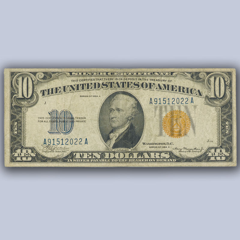 The U S Silver Certificate Collection