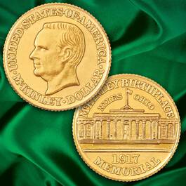 Historic US One Dollar Gold Coins GCM 4