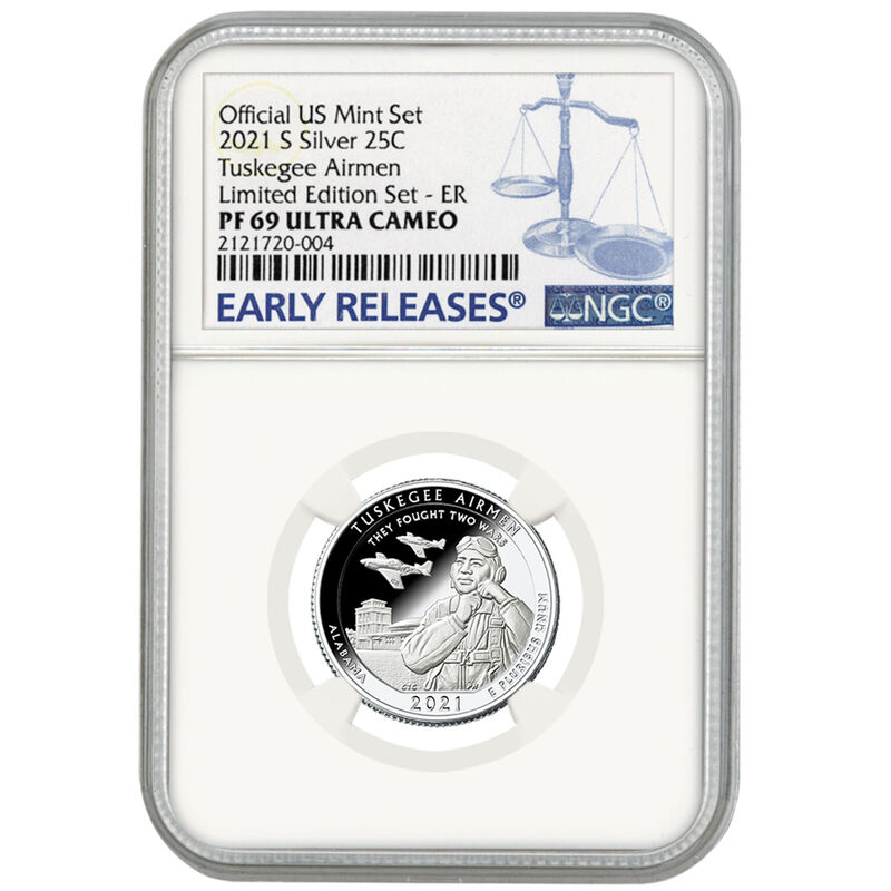 2021 limited edition silver proof coins SPE g Holder
