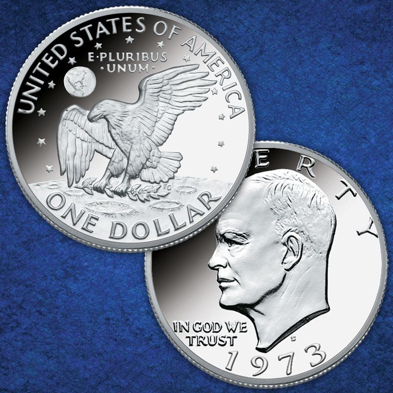 The Complete Collection of Silver Eisenhower Dollars IKS 2
