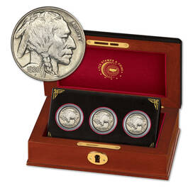 complete mint set of uncirculated buffalo nickels BNM a Main