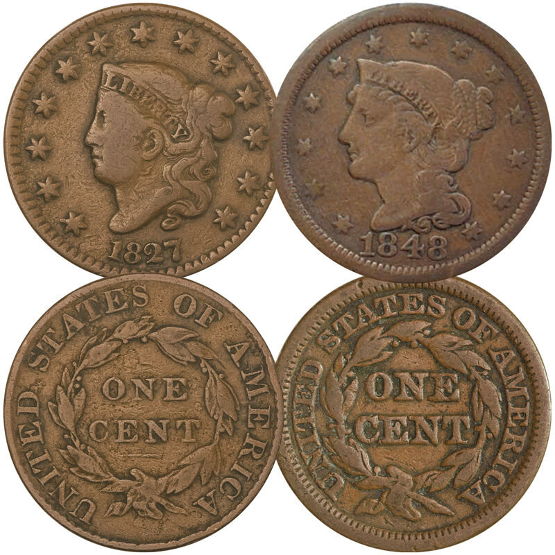 The Last Large U.S. One-Cent Coins