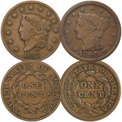 The Last Large US One Cent Coins LOC 2