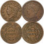 The Last Large US One Cent Coins LOC 2