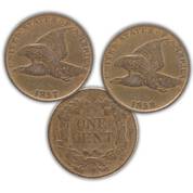 americas first small size one cent FLY b Coins
