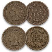 The Deluxe US Indian Head Penny Collection IP5 2