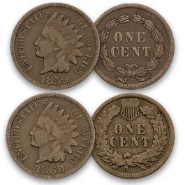 The Deluxe US Indian Head Penny Collection IP5 2