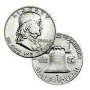 The Complete Benjamin Franklin US Half Dollar Collection BNC 1