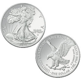 2025 american eagle silver dollar congrats giftpack GSE b Coin
