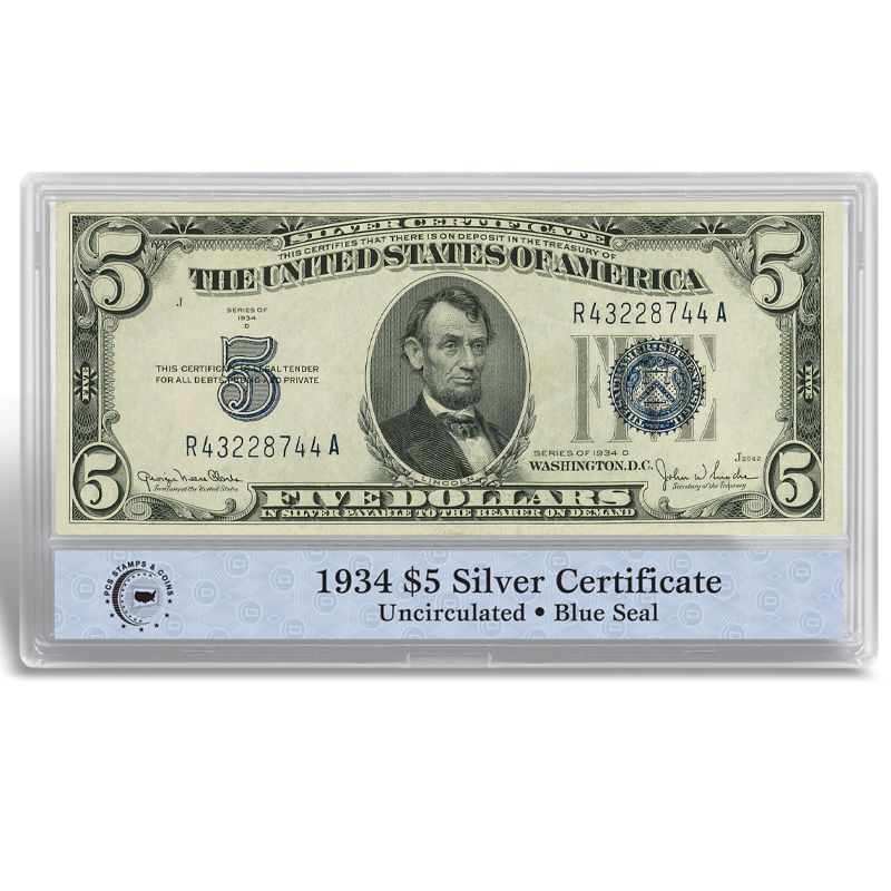 Uncirculated Historic US Currency UCC 1