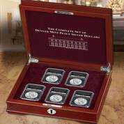 The Complete Set of Denver Mint Peace Silver Dollars DPC 2
