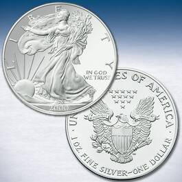 2000 Uncirculated Silver American Eagle Dollar SE1 1