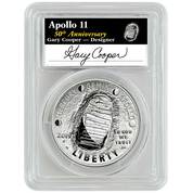 apollo 11 50th anniversary proof silver dollar CSP c Holder