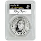 apollo 11 50th anniversary proof silver dollar CSP c Holder