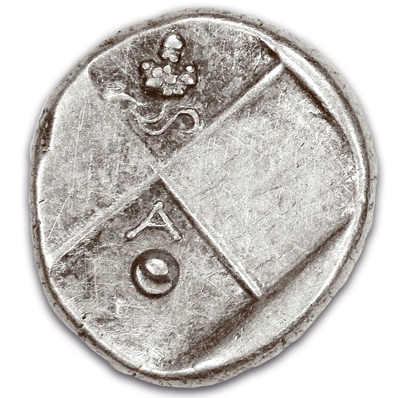 Ancient Greek Lion Silver Coin AGL 2