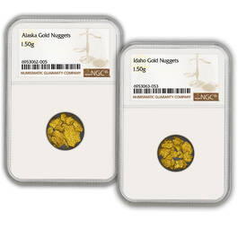 gold nuggets of the american west GNU c Slabs