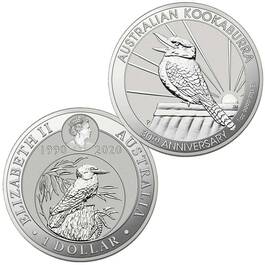 2020 early issue australian silver dollar set A20 b Coin