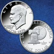 The Complete Collection of Silver Eisenhower Dollars IKS 1