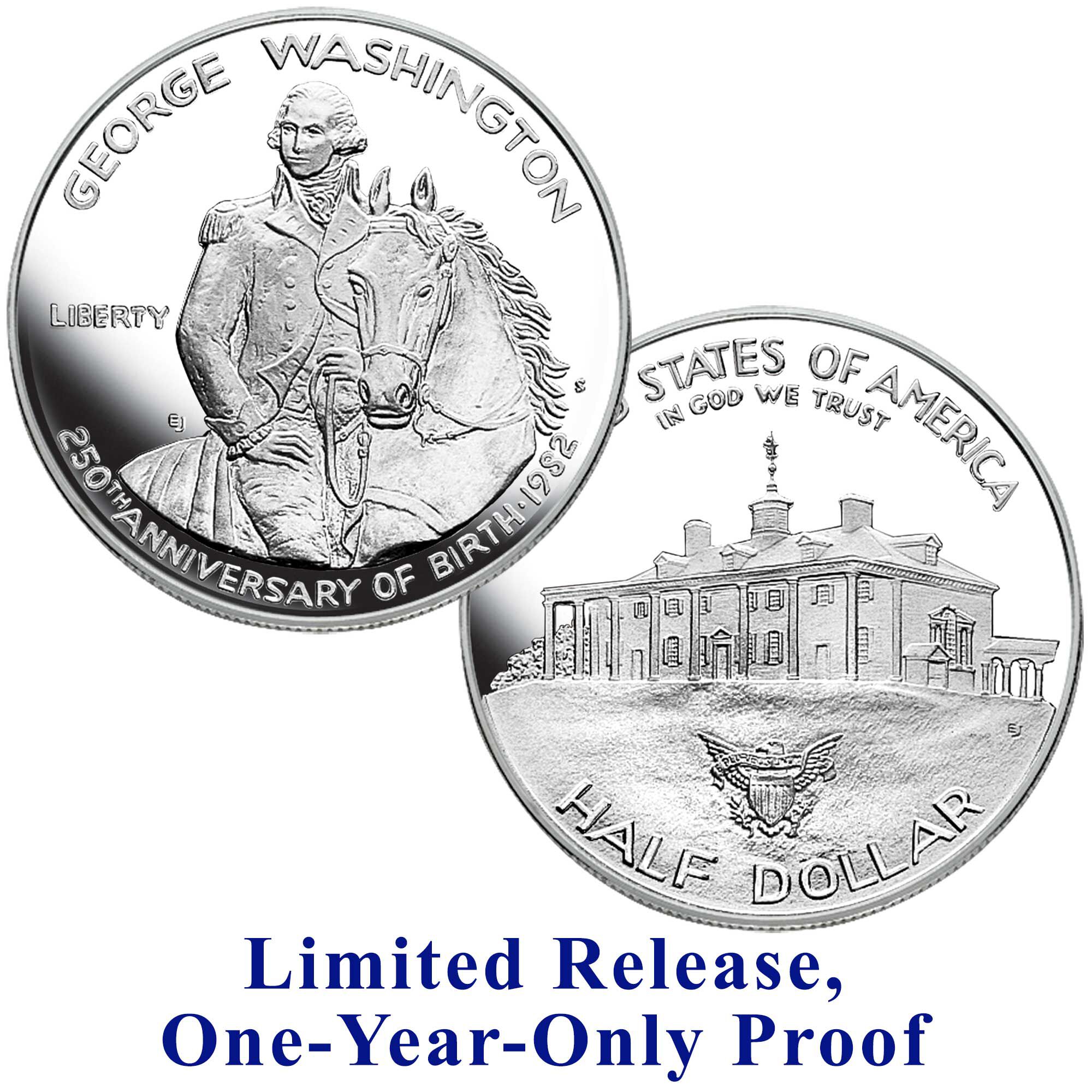Limited-Release Washington Silver Half-Dollar – Introductory Discount