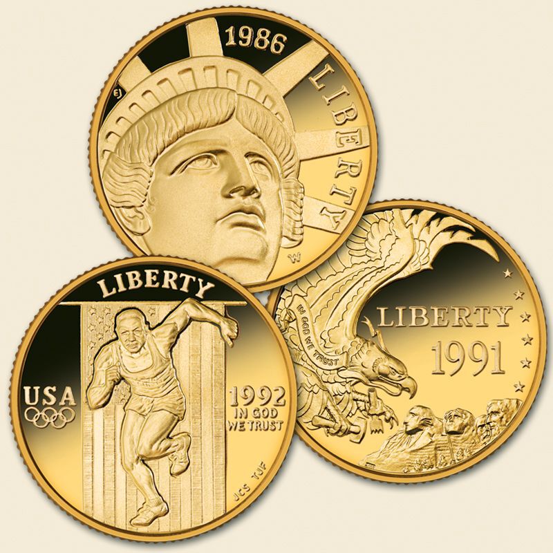 The US Proof Gold Coin Collection GM5 1